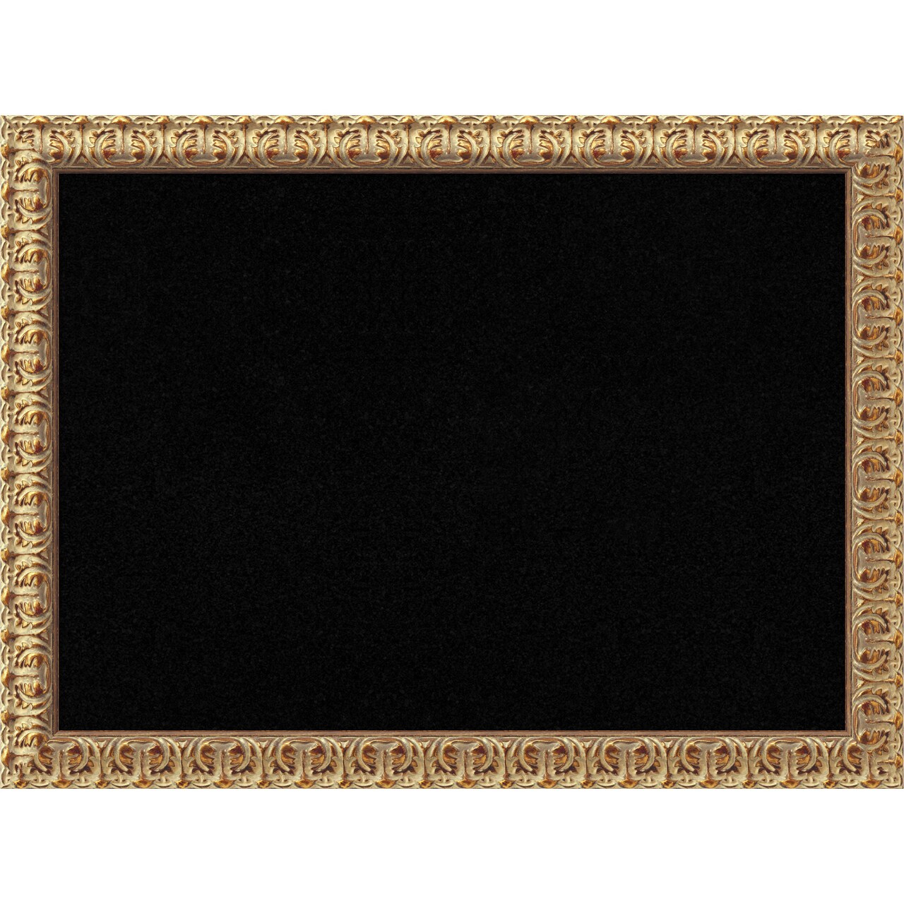 Cork Board, Florentine Gold Wood Frame - Bulletin Board, Organization Board, Pin Board
